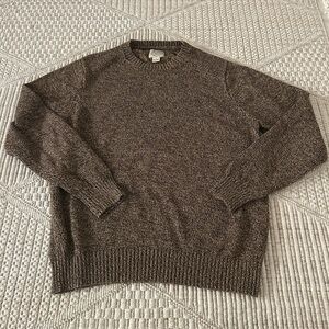 St. John's Bay Men's Heathered Brown Crewneck Sweater